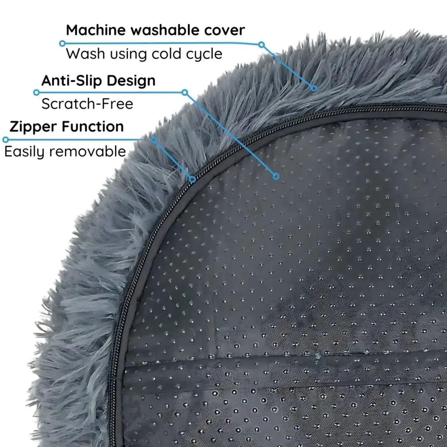 MrFluffyFriend™ - World's #1 Anxiety Relieving Dog Bed