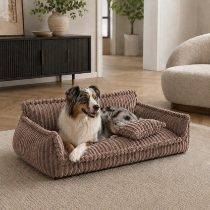Dog Couch Bed – Washable Dog Sofa Bed for Medium & Large Dogs, 4 Sizes (24–47 in) – MrFluffyFriend