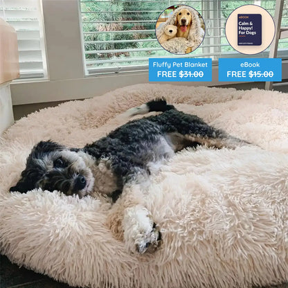 MrFluffyFriend™ - World's #1 Anxiety Relieving Dog Bed (BUNDLE)