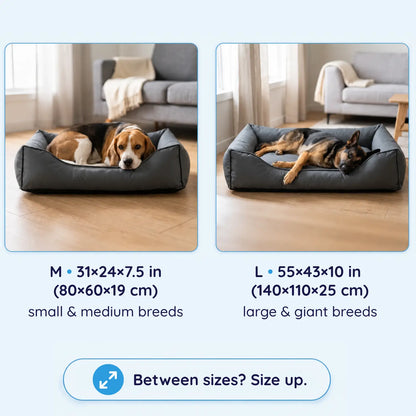 MrFluffyFriend™ - Water Resistant Oxford Dog Bed